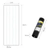 Чёрная агроткань для борьбы с сорняками 90 г/м² 1,1 × 50 м MultiGarden