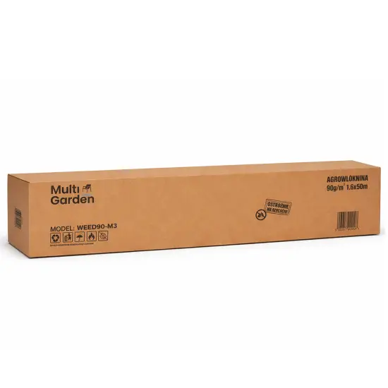 Juoda piktžolių kontrolės agro audinys 90 g/m² 1,6 × 50 m MultiGarden