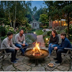 Laužavietė sodybai, ketaus, didelė ir tvirta 60 cm