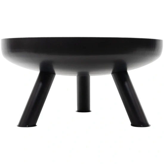 Large solid cast iron garden fire pit 60 cm, perfect for a bonfire