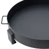 Didelė ketaus sodo laužavietė su rankenomis 60 cm