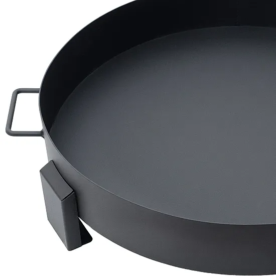 Didelė ketaus sodo laužavietė su rankenomis 60 cm