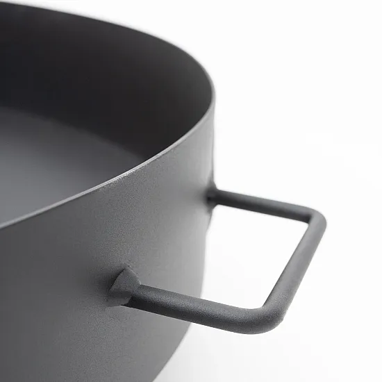 Didelė ketaus sodo laužavietė su rankenomis 60 cm
