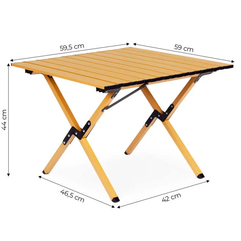 Складной кемпинговый стол 60x60 см с сумкой MultiGarden