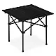 Folding camping table 53 x 55 cm black MultiGarden