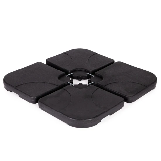 Skėčio pagrindo svoris (pripildytas vandens) – 60 kg