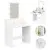 Dressing table with mirror and LED lighting ModernHome