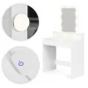 Туалетный столик с зеркалом и светодиодной подсветкой ModernHome