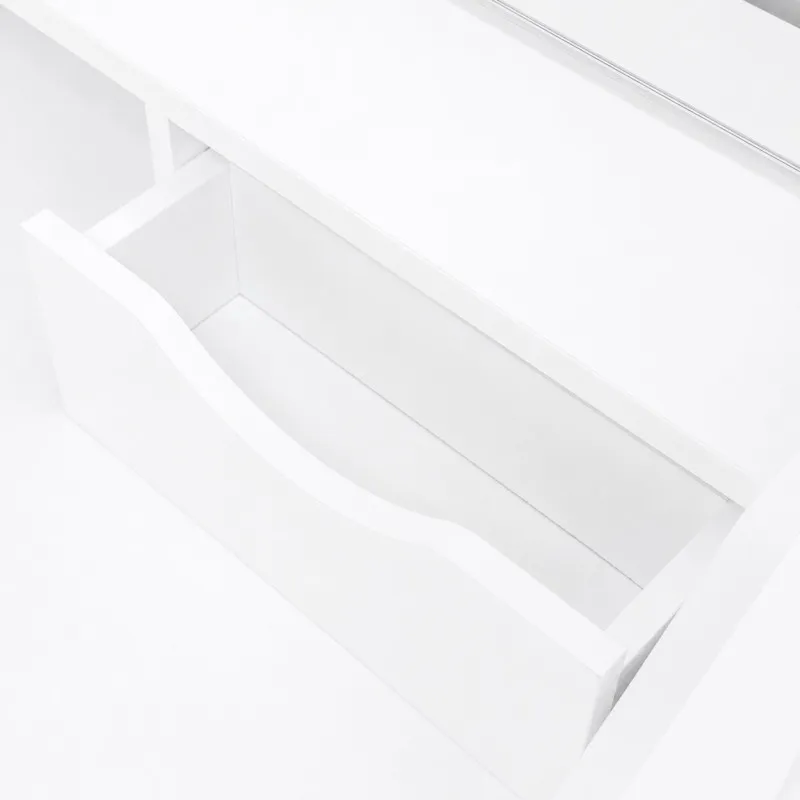 Kosmetikos staliukas su veidrodžiu ir LED apšvietimu ModernHome