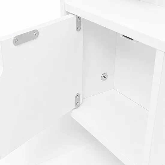 Kosmetikos staliukas su veidrodžiu ir LED apšvietimu ModernHome