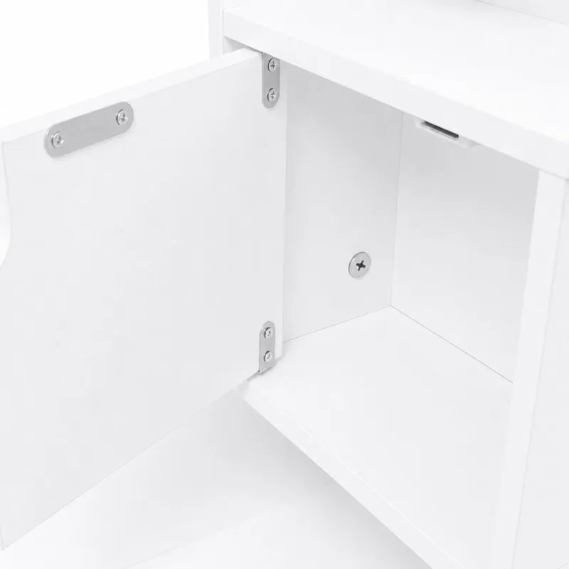 Kosmetikos staliukas su veidrodžiu ir LED apšvietimu ModernHome