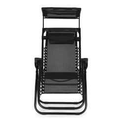 Juodas gultas su reguliuojamu atlošu ir nuimamu stogu