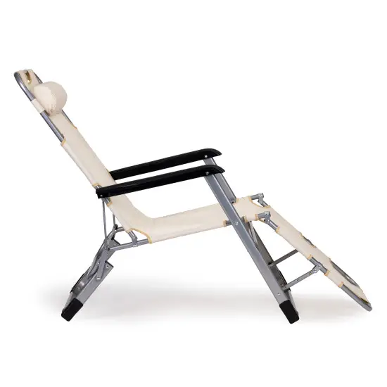 Smėlio spalvos  gultas, sulankstomas 2-in-1