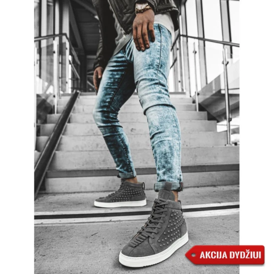 Vyriški pilki sportinio stiliaus aulinukai Derol G/270Z