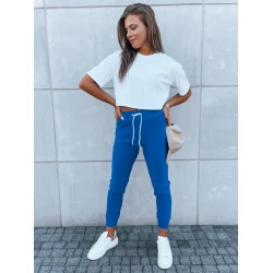Mėlynos laisvalaikio kelnės Mumer
