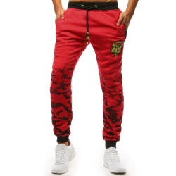 Vyriškos raudonos laisvalaikio kelnės Dante
