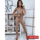 Moteriškas rusvos spalvos kombinezonas Sun EY1647