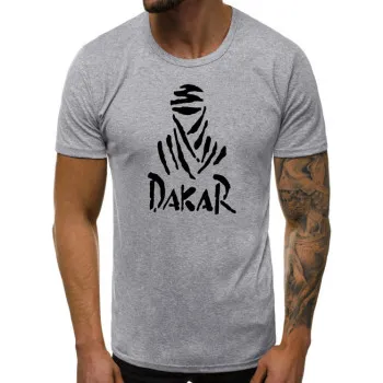 Серые мужские футболки Dakar