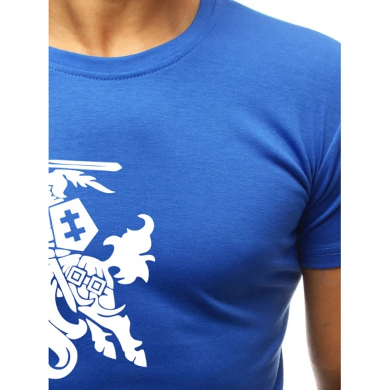 Šviesiai mėlyni vyriški marškinėliai VYTIS JS/712005
