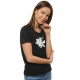 Moteriški juodos spalvos marškinėliai Vytis JS/SD211