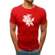 Raudoni vyriški marškinėliai VYTIS JS/712005