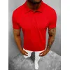 Vyriški raudoni polo marškinėliai Casual JS/8T80/18