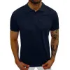 Vyriški tamsiai mėlyni polo marškinėliai Casual JS/8T80/25