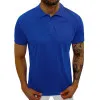Vyriški mėlyni polo marškinėliai Casual JS/8T80/65