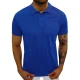 Vyriški mėlyni polo marškinėliai Casual JS/8T80/65