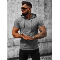 Tamsiai pilki vyriški marškinėliai Remer