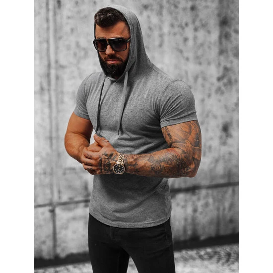 Tamsiai pilki vyriški marškinėliai Remer JS/8T89/5Z