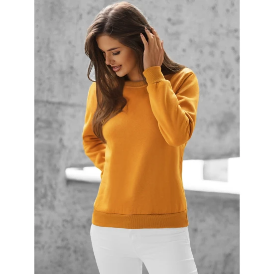 Moteriškas karamelinis džemperis Kober JS/W01