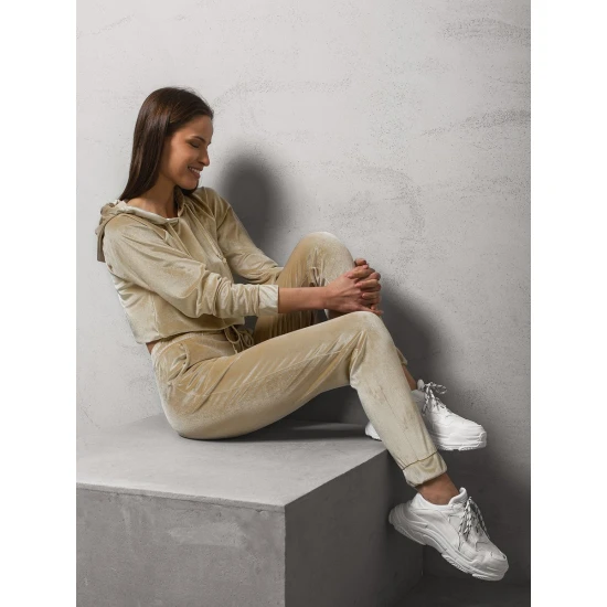 Akcija: Rusvas moteriškas sportinis komplektas Gabriel O/13120