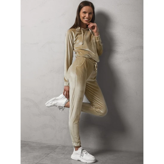 Akcija: Rusvas moteriškas sportinis komplektas Gabriel O/13120