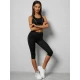 Moteriškas juodas sportinis komplektas Lister O/XL012/1
