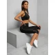 Moteriškas juodas sportinis komplektas Lister O/XL012/1
