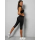 Moteriškas juodas sportinis komplektas Lister O/XL012/1