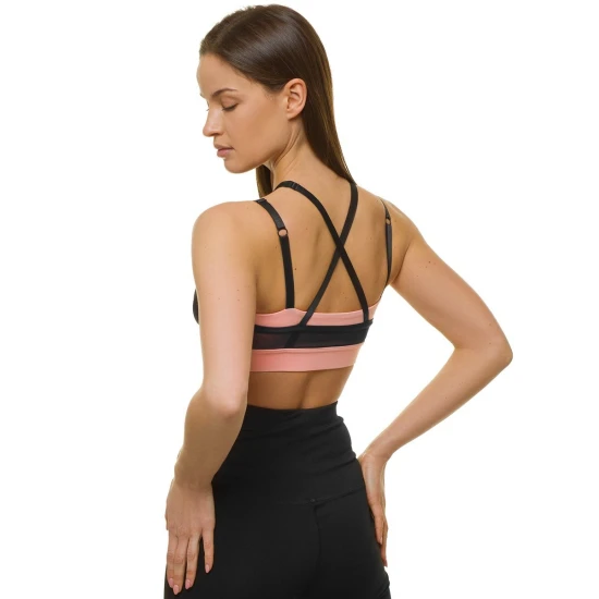 Sportinė juoda/rožinė liemenėlė dian JS/WX1092