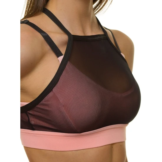 Sportinė juoda/rožinė liemenėlė dian JS/WX1092