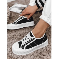 Moteriški juodi laisvalaikio batai Opin