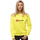 Moteriškas geltonas neoninis džemperis Nenervuok