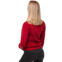 Bordo moteriškas džemperis be gobtuvo No ProbLama