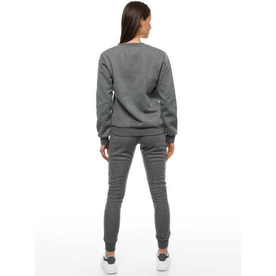 Moteriškas pilkas džemperis MAMA JS/W01