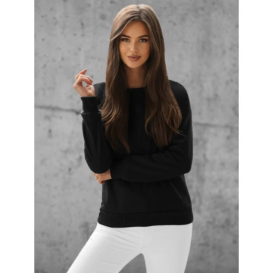 Moteriškas juodas džemperis Kober JS/W01