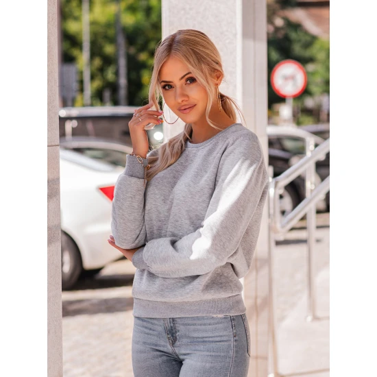 Moteriškas pilkas džemperis Kober JS/W01