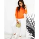 Moteriškas oranžinis džemperis Spring BY0426