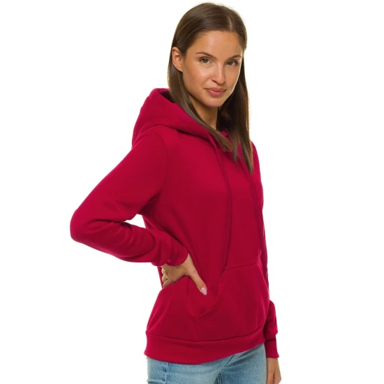 Bordo moteriškas džemperis su gobtuvu Molin JS/W02