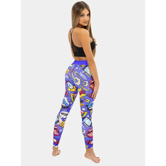 Moteriškos spalvotos tamprės Mody O/20757