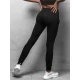 Moteriškos juodos laisvalaikio kelnės 