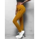 Moteriškos karamelinės laisvalaikio kelnės Flor JS/CK01